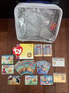 90s Vintage Lot of Ty Beanie Baby Official Club Collectibles